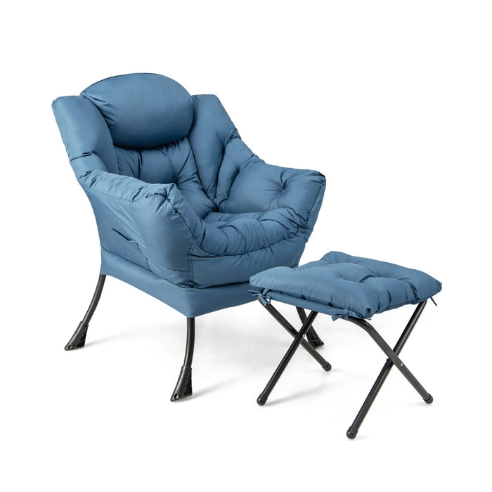 Lazy Chair with Ottoman-