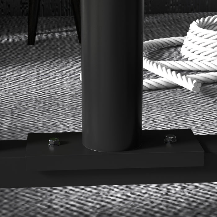 3 Tier Olympic Weight Plate Rack - Heavy-Duty Storage for 2-Inch Plates & Bars with Wheels and Clamps - Ideal for Home Gym Organization