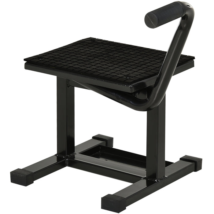 Motorbike Steel Jack Lift - Adjustable 27.5 to 39.5 cm Height, Durable Design - Ideal for Motorcycle Maintenance and Repairs