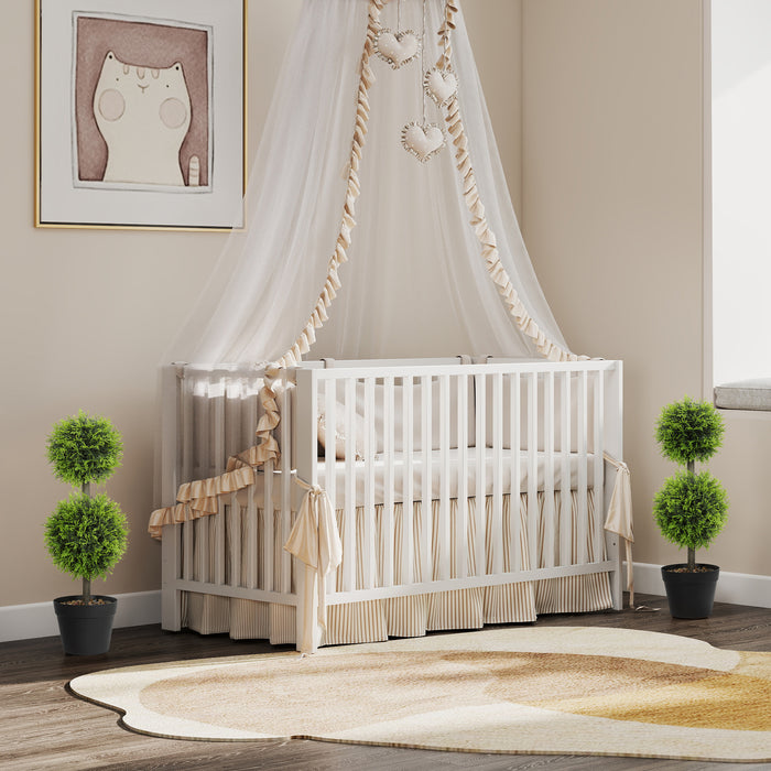 HOMCOM Set of 2 Decorative Artificial Plants, 60cm Faux Topiary Cypress Ball Trees with Plastic Pot and Pebbles, Fake Plants for Home Office Decor, Green