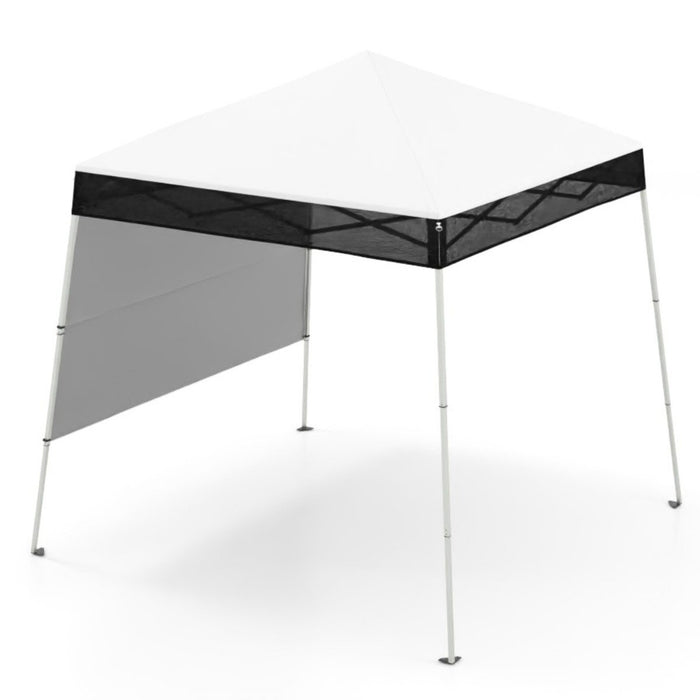 Pop up Canopy Tent with 1 Sidewall Outdoor Easy Setup Folding Gazebo Shelter-