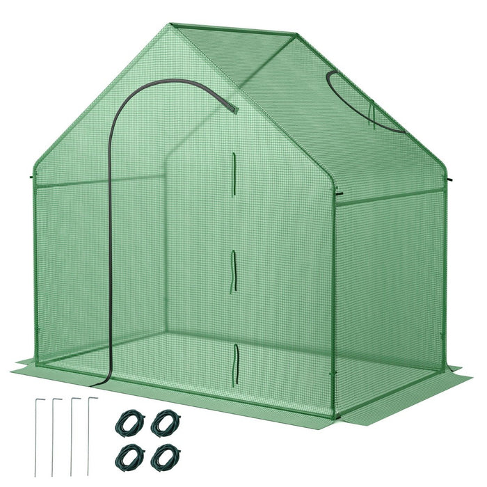 Portable Outdoor Warm House for Winter with PE Cover and Rustproof PE-Coated Metal Frame