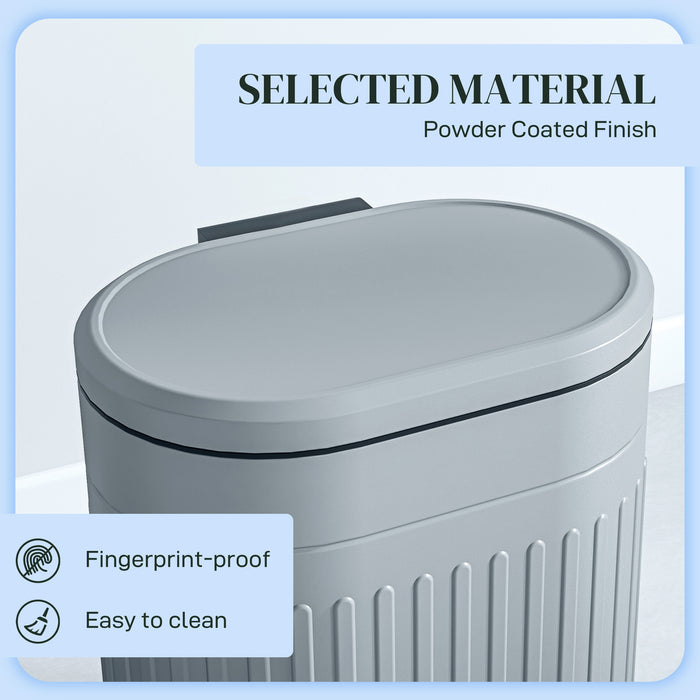 20 Litre Pedal Bin - Fingerprint-Proof Metal Kitchen Trash Can with Soft-Close Lid and Removable Inner Bucket - Ideal for Home or Office Waste Management