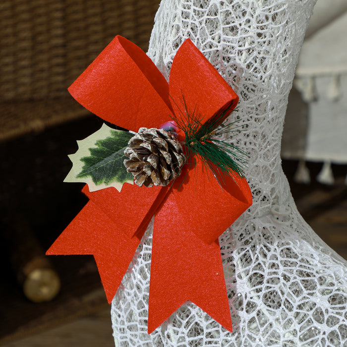 Outsunny 170 LED Light Reindeer and Sleigh Christmas Decoration | Aosom UK