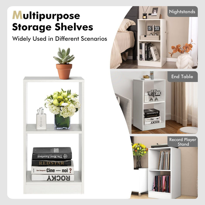 Cube Bookcases Set of 2 for Living Room Bedroom and Office-