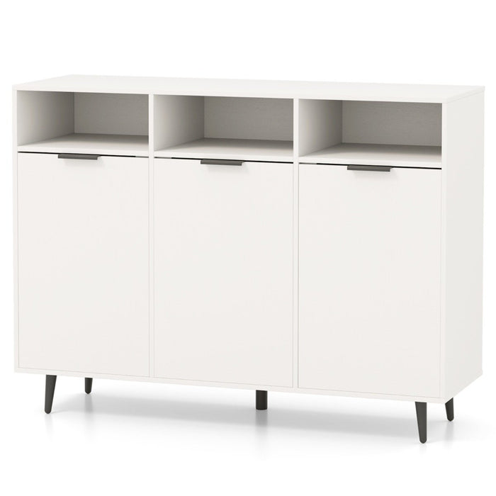 Sideboard Buffet Cabinet with 5-Position Adjustable Shelves-