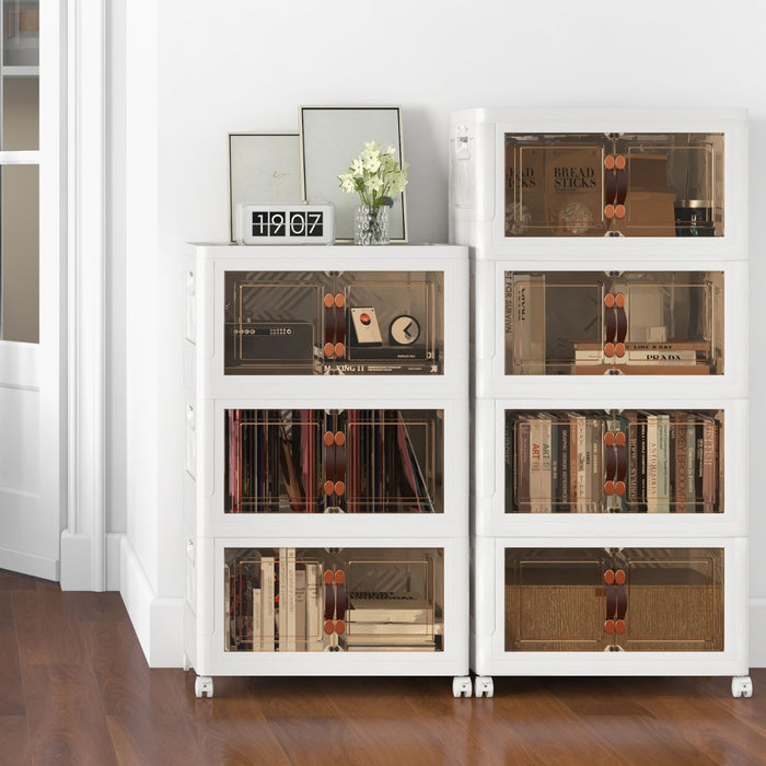 27/34/44/59/78/92.5 Gal Stackable Storage Bins with Lockable Wheels-78 Gal-4-Tier