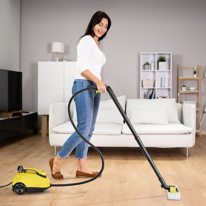 1.8L Steam Cleaner 2000W with 15 Piece Accessory Set-