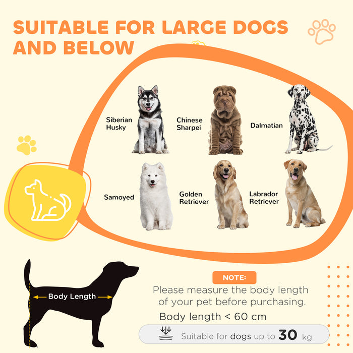 PawHut Dog Crate Furniture with Anti-Chew Resistant Mesh, Anti-Escape Single Door, for Large Dogs, 100 x 60 x 81.5 cm