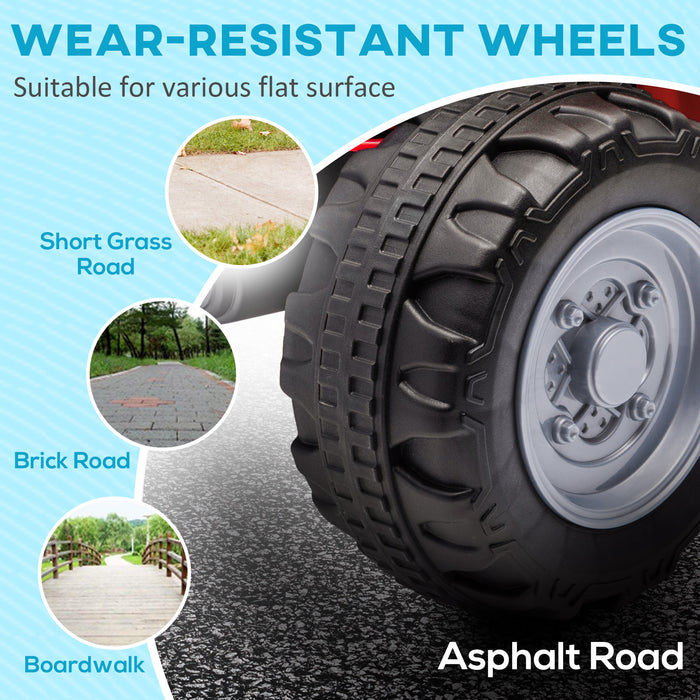 Honda Licensed Electric Quad Bike for Kids - 6V Battery-Powered ATV Ride-On Toy, Red - Perfect for Toddlers Aged 1.5-3 Years