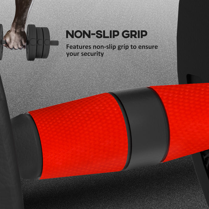 20kg 2-in-1 Adjustable Dumbbells Set - Versatile Hand Weight and Barbell Combo for Fitness and Lifting Training - Ideal for Home, Office, and Gym Workouts