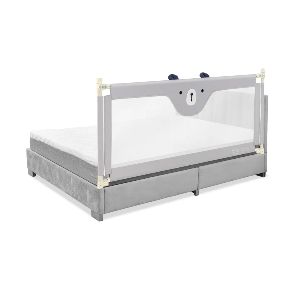 Toddler Bedrail with 24-Level Height Adjustment-