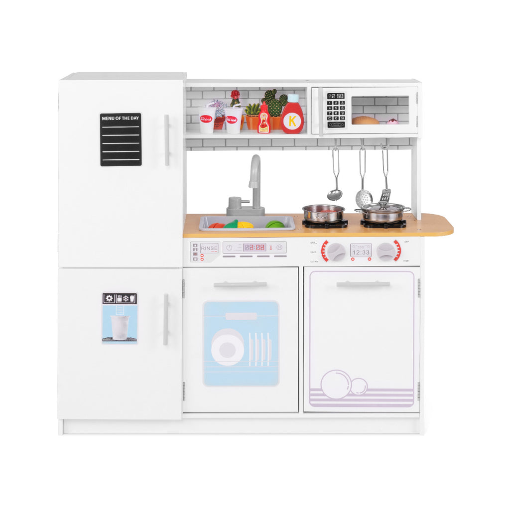 Toddler Pretend Kitchen Toy Set with Stoves and Oven-