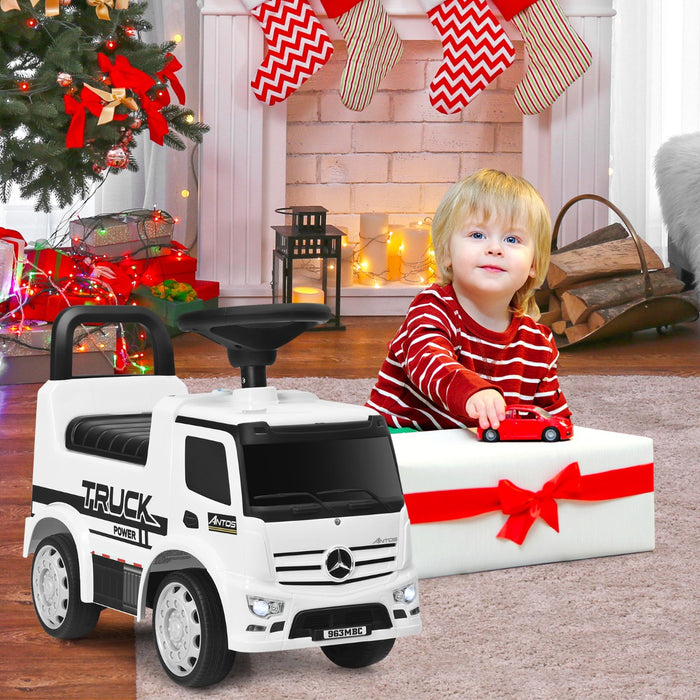 Kid's Ride On Push Car Licensed Mercedes Benz