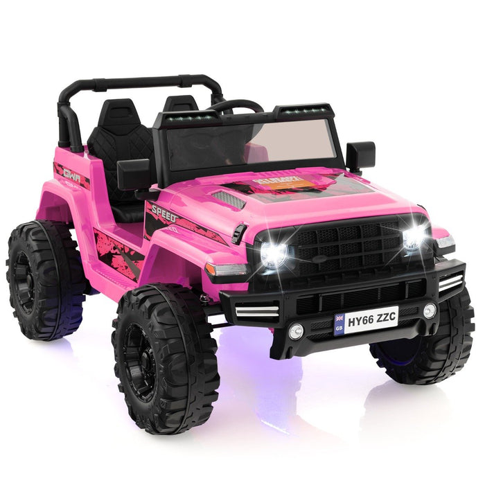 2-Seater Ride-on Car - Featuring Parent Remote Control - Perfect for Entertaining Young Children