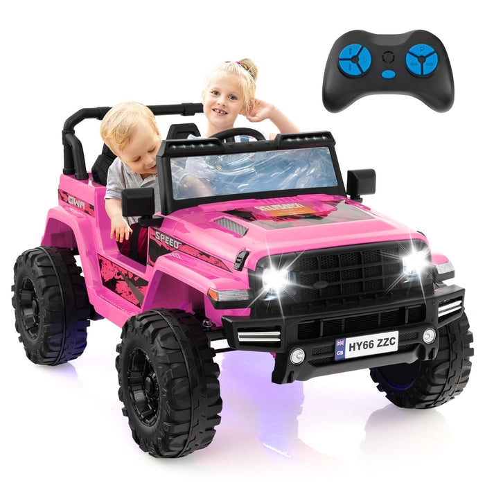 2-Seater Ride-on Car - Featuring Parent Remote Control - Perfect for Entertaining Young Children