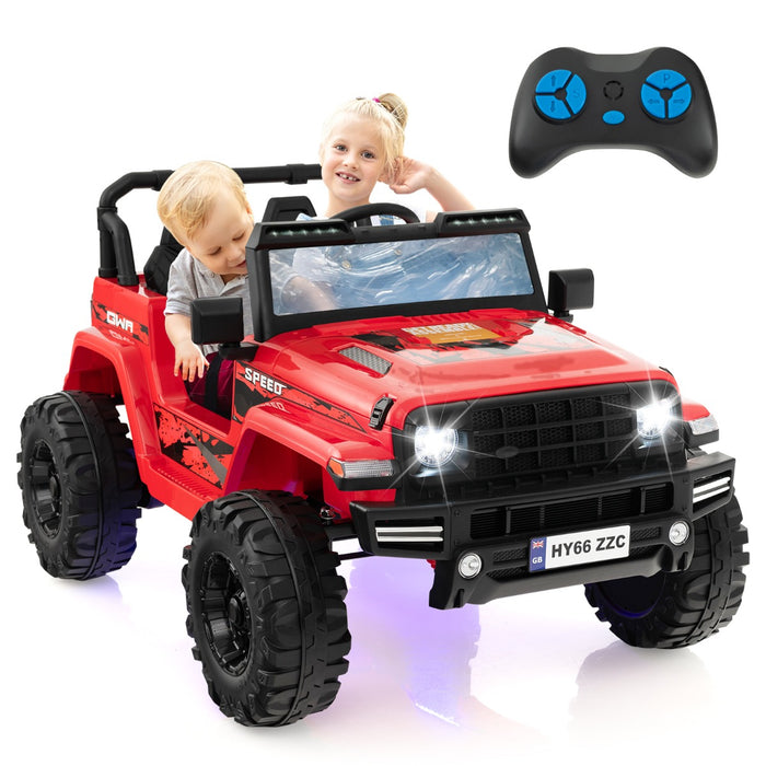 2-Seater Ride-on Car - Featuring Parent Remote Control - Perfect for Entertaining Young Children