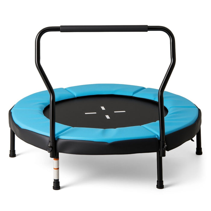 Trampoline for Kids Indoor Outdoor Fitness Trampoline with Handlebar-