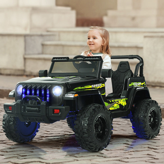 12V Battery Powered Kids Ride on Truck with Remote Control-