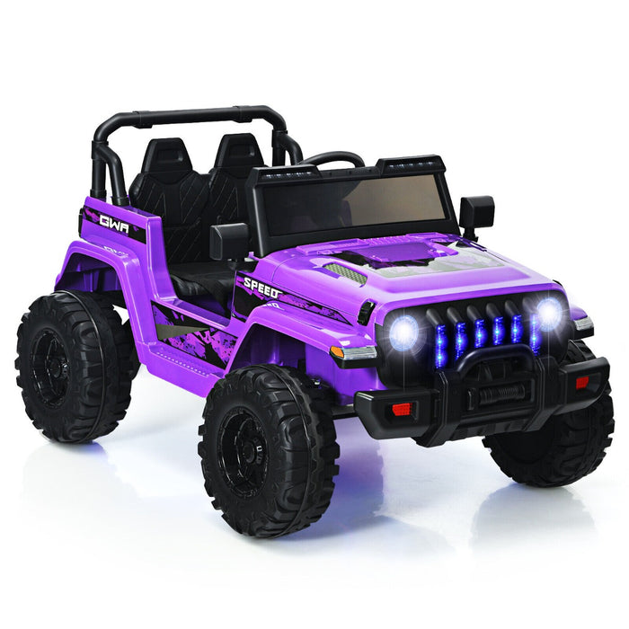 12V Battery Powered Kids Ride on Truck with Remote Control-