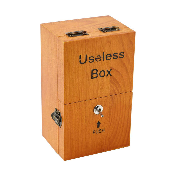 Useless Boring Box - Novelty Gift - Gag Gift, Anti-stress, Prank, Cool, Interesting Stuff - Desk Gadget