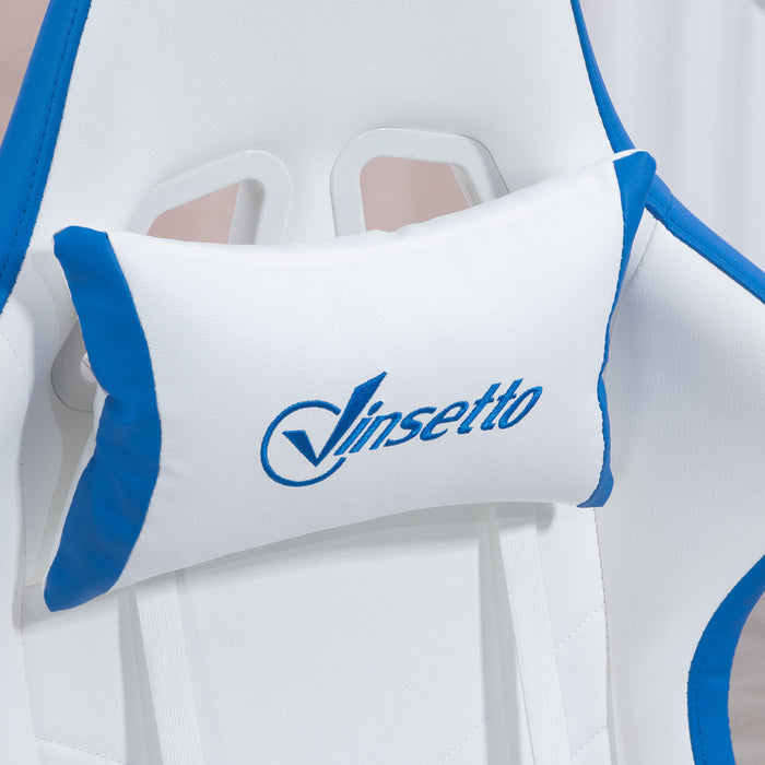 Racing Gaming Chair Model X150 - Ergonomic Reclining PU Leather Chair with Swivel, Footrest, and Lumbar Support - Ideal for Gamers and Home Office Comfort