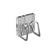 Adhesive 304 Stainless Steel Sink Sponge Holder — Brushed Peel‑and‑Stick Organiser