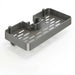No‑drill aluminium shower caddy with towel rod option — single or double