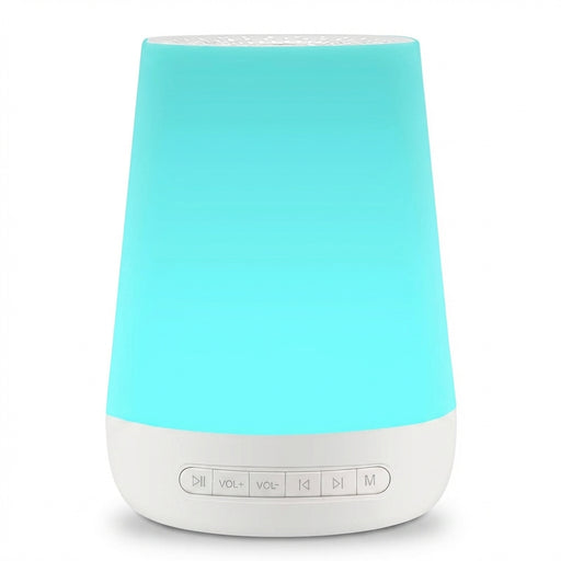 MBZ085 White Noise Machine for Babies — 28 Soothing Sounds, Colour Night Light, Rechargeable