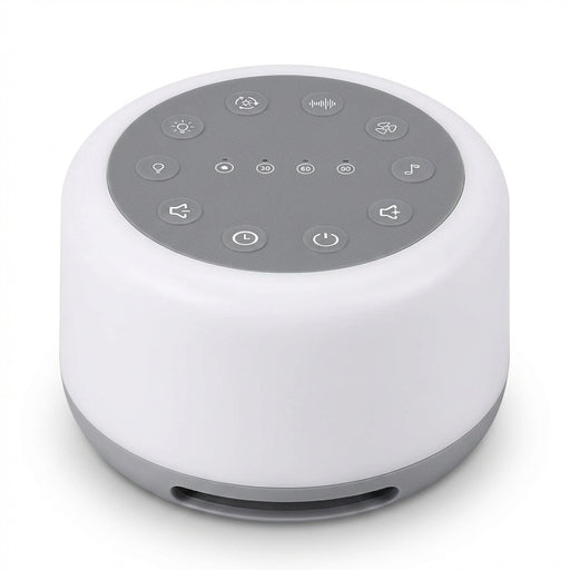 7‑Colour Night Light & 24‑Sound Sleep Machine — Rechargeable White Noise Speaker
