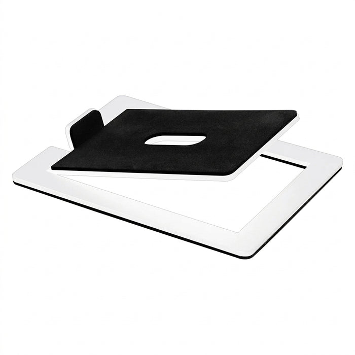 Desktop Speaker Stand — Carbon Steel Shock-Absorbing Base for Improved Sound
