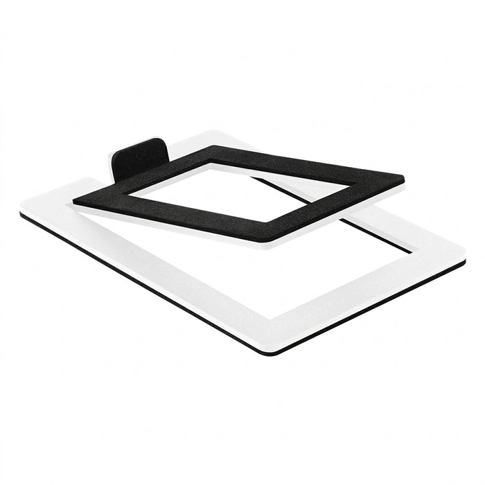 Desktop Speaker Stand — Carbon Steel Shock-Absorbing Base for Improved Sound