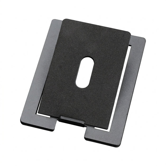 Desktop Speaker Base Stand — Carbon Steel Support for Computer Speakers (Single Stand)