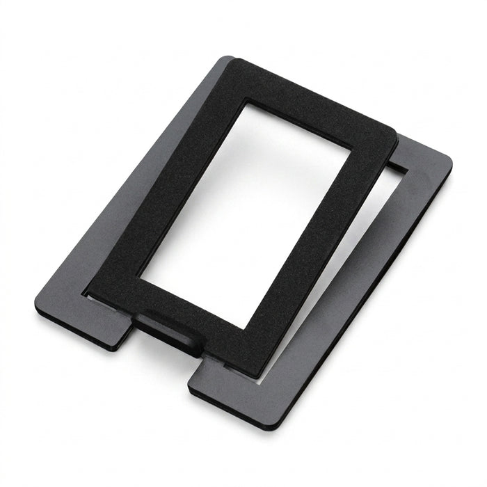 Desktop Speaker Base Stand — Carbon Steel Support for Computer Speakers (Single Stand)