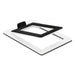 Desktop Speaker Base Stand — Carbon Steel Support for Computer Speakers (Single Stand)