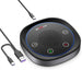 USB Conference Microphone JV801 — Wired Condenser, Touch Control, Omnidirectional, Plug & Play