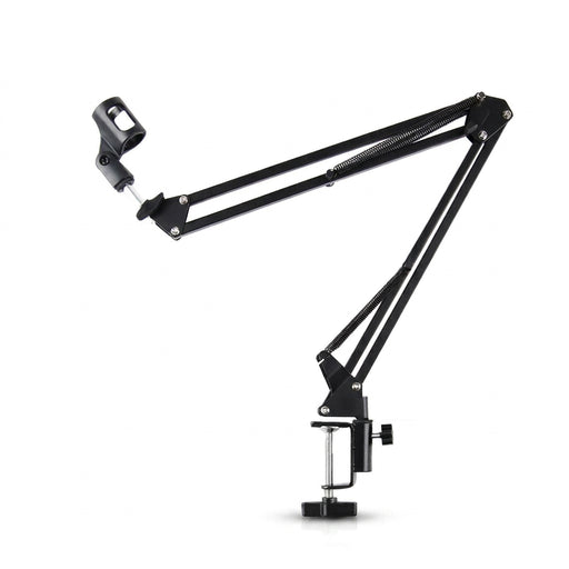 Flexible Desktop Scissor Microphone Arm – Adjustable Boom for Podcasting and Streaming