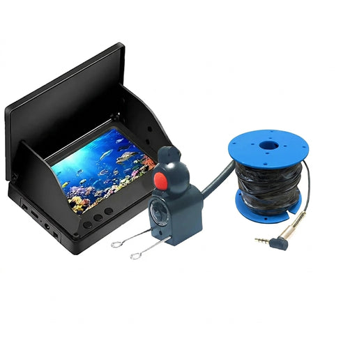 Portable 4.3in Fish Finder with 1080P Camera, 220° Wide Angle & Night Vision