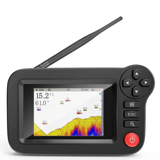 Smart Portable Fish Finder & Depth Gauge for Dock, Shore and Bank Fishing