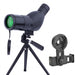 12–36x50 Spotting Scope Monocular — 50mm, BAK‑4 Prism, Waterproof & Anti‑Fog