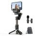 Q18 360° Follow-Tracking Gimbal — Selfie Stick Tripod with Fill Light for iPhone & Smartphones