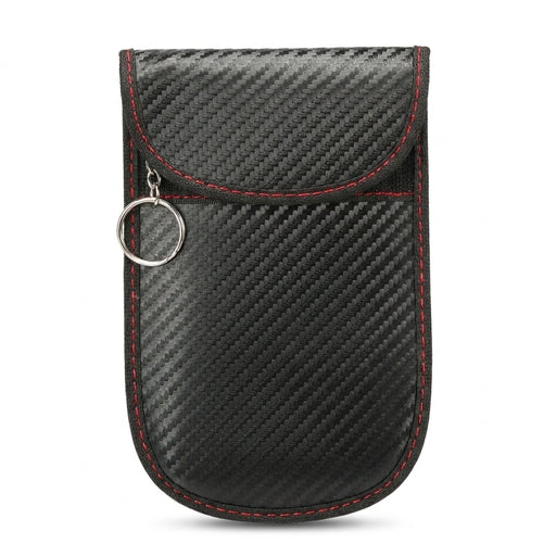 Faraday Pouch for Key Fob – Carbon Fibre Signal‑Blocking Anti‑Theft Protector