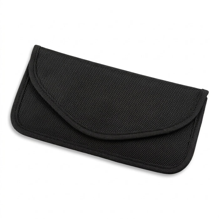 Universal Car Key RFID Signal Blocker Pouch – Faraday Fob Shield (Nylon, Black)