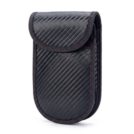 Signal-Blocking Car Key Pouch – RFID Faraday Bag, Two Pockets