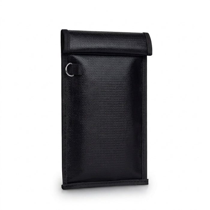 RFID & RF Signal Blocking Faraday Pouch — Waterproof, Fireproof Phone and Key Shield