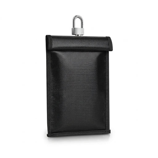 RFID & RF Signal Blocking Faraday Pouch — Waterproof, Fireproof Phone and Key Shield
