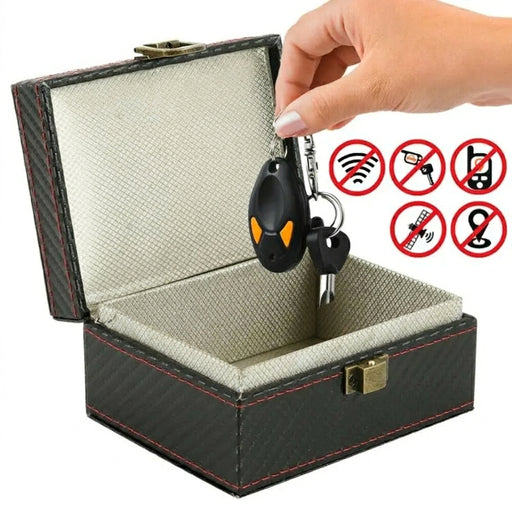 Faraday Signal-Blocking Box for Keys & Phones — Key Fob Protector