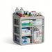 Drawer-style medicine organiser — large-capacity, multi-purpose storage