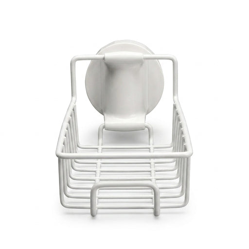 Stainless Steel Under-Tap Sponge Holder — Adjustable Kitchen & Bathroom Rack