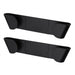 Self‑Adhesive Wall‑Mounted Pot Lid Rack – Black (1/2/4 pcs)
